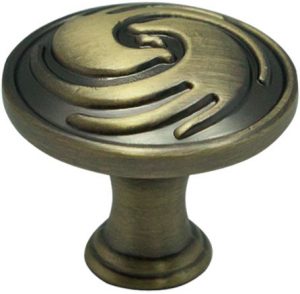 Ручка кнопка GIFF 2/154 AB античная бронза