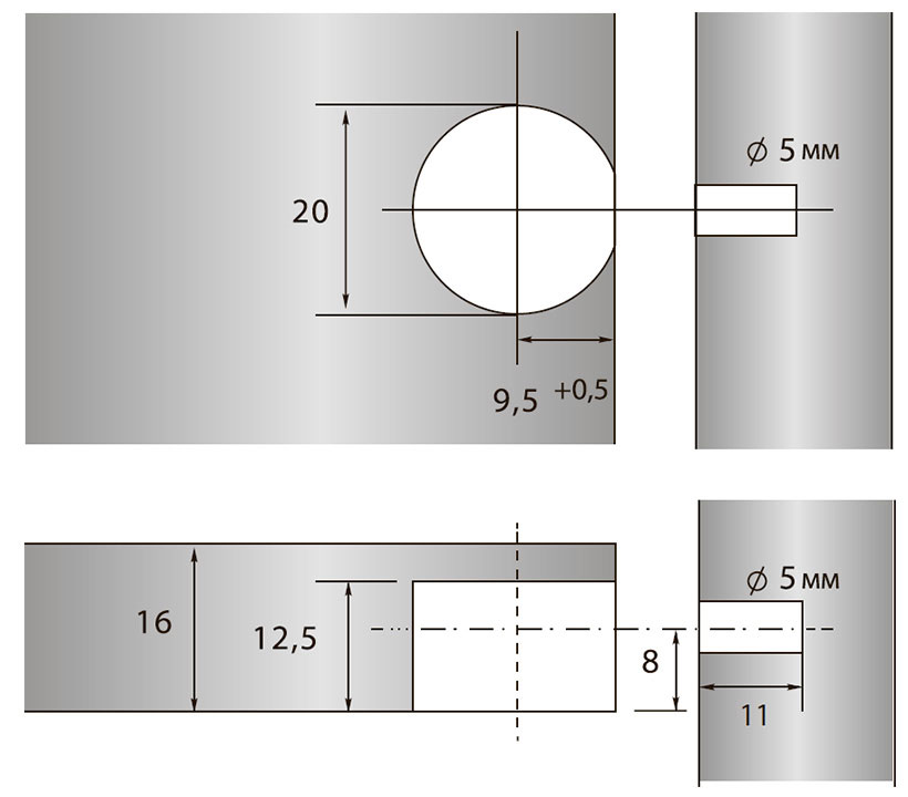 Мебельная фурнитура linken system